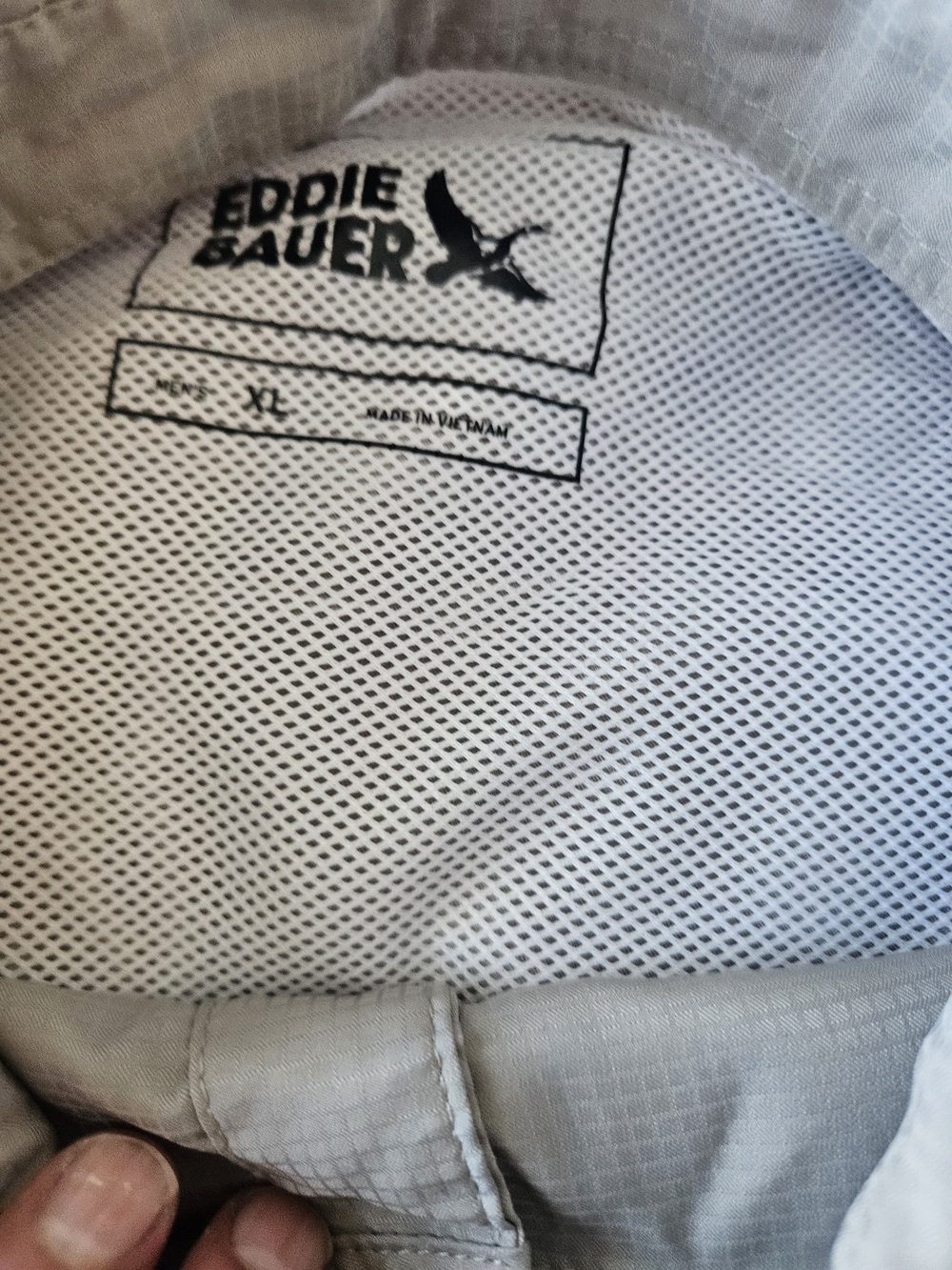 Eddie Bauer Men’s Light Gray Blazer